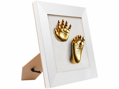 Kit de Moulage 3D Empreintes Bébé — Mains & Pieds